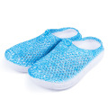 Popular White Men Plastic Slippers Summer Breathable Printing EVA Mules Clogs for Women